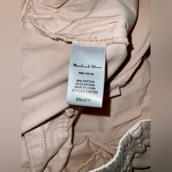 Michael Stars Stretch Twill Penny pants - Ecru - Size Large - Picture 7 of 8